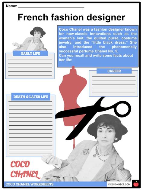 coco chanel alive|Coco Chanel fact sheet.